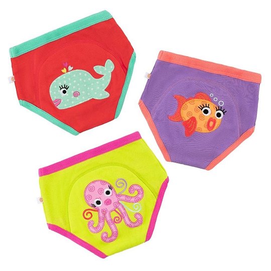 Zoocchini Majtki Treningowe Girl 2-3 Ocean