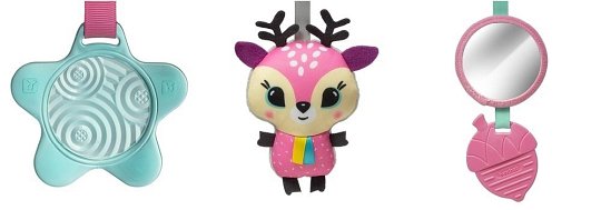 Benbat Pałąk podróżny dwustronny z zabawkami Unicorn