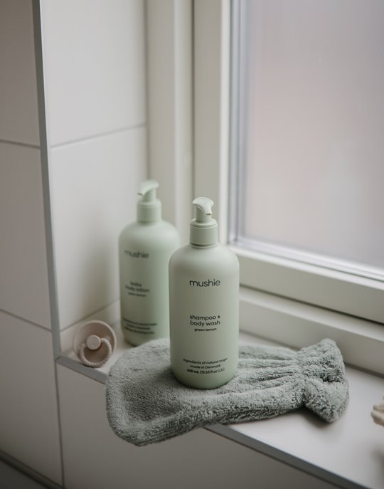Mushie Balsam nawilżający dla dzieci i niemowląt Green Lemon 400