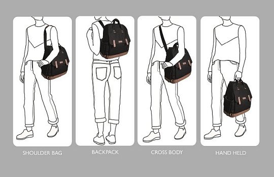 Babymel Torba Plecak Robyn Tweed