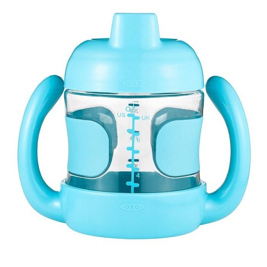 OXO Kubek Niekapek z Uchwytem 6m+ Aqua