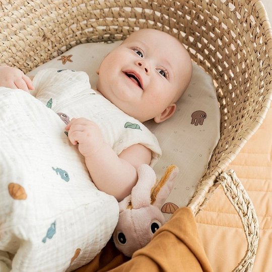 Done by Deer Sea Śpiworek 1.0 Tog 70 cm Beige