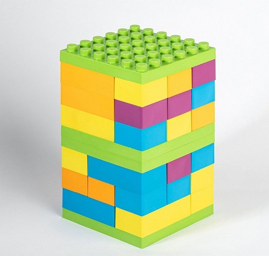 ekoala Klocki dla Dzieci BIOplastik 38 szt