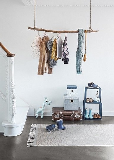 Done by Deer Dywan Bawełniany Gold/Powder