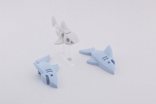 Halftoys Magnetyczny Składany Rekin z Makietą