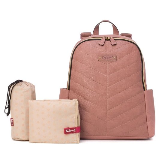 Babymel Plecak z Ekoskóry Gabby Dusty Pink