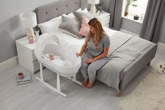 Shnuggle Kosz Mojżesza z Budką White