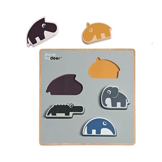 Done by Deer Puzzle Drewniane Deer Friends