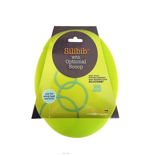 Silikids Śliniak Silikonowy Lime