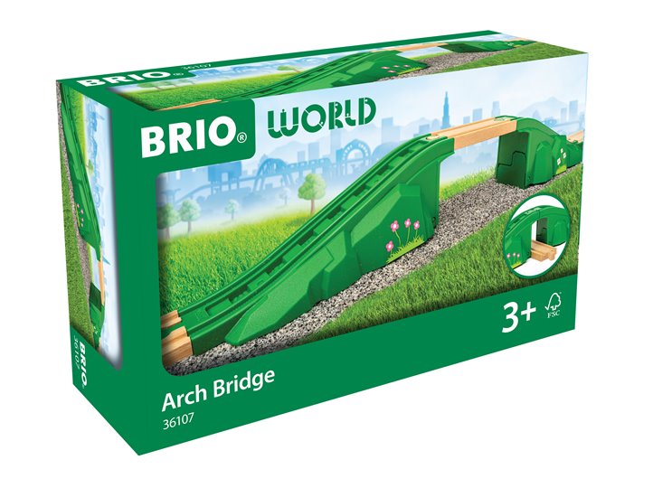 BRIO World Most Modułowy do Kolejki Drewnianej
