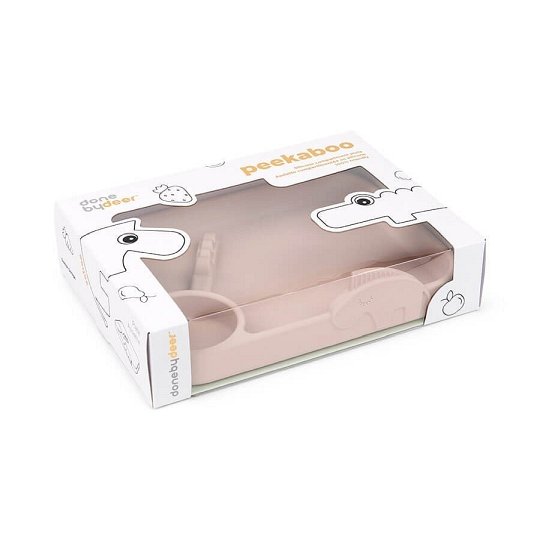 Done by Deer Peekaboo Talerz z Przegródkami Powder