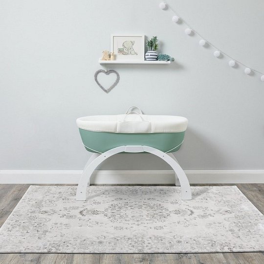 Shnuggle Kosz Mojżesza ze Stojakiem Dreami Eucalyptus