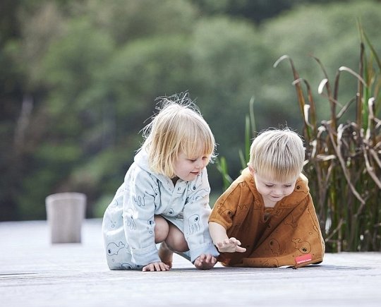 Done by Deer Sea Szlafrok dla Dziecka 1-2L