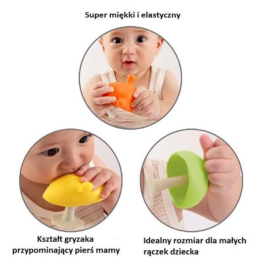 Mombella Gryzak Grzybek Mushroom Lemon