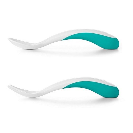 OXO Sztućce Plastikowe w Etui 12m+ Teal