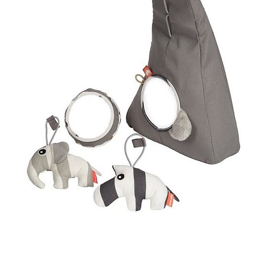 Done by Deer Pałąk z Zabawkami Grey