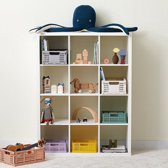 3 Sprouts Skrzynka na Zabawki Składana Medium Cream