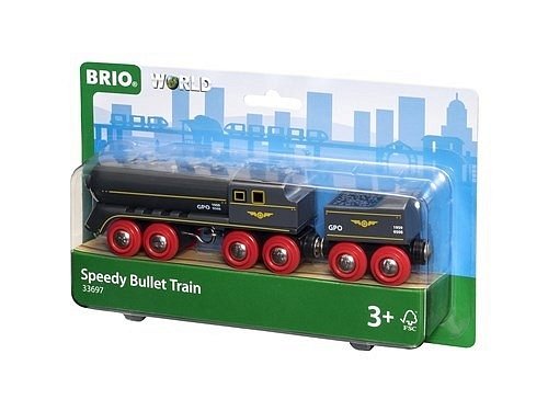 BRIO World Lokomotywa Parowa z Węglarką