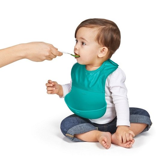 OXO Śliniak Zwijany Teal