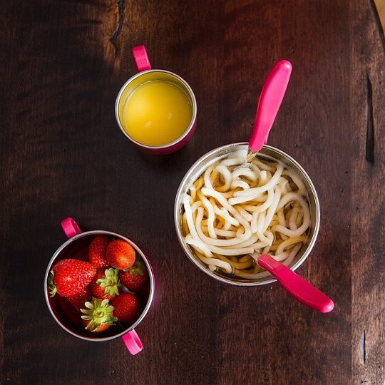 Innobaby Kubek ze Stali Nierdzewnej Pink