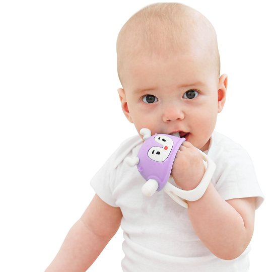 Smily Mia Gryzak dla Niemowlaka Renifer Purple