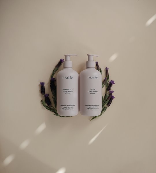 Mushie Balsam nawilżający dla dzieci i niemowląt Lavender 400 ml