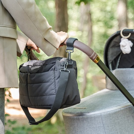 Done by Deer Torba do Wózka Pikowana Black