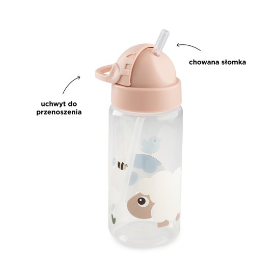 Done by Deer Bidon dla Dziecka 350ml Tiny Farm Powder