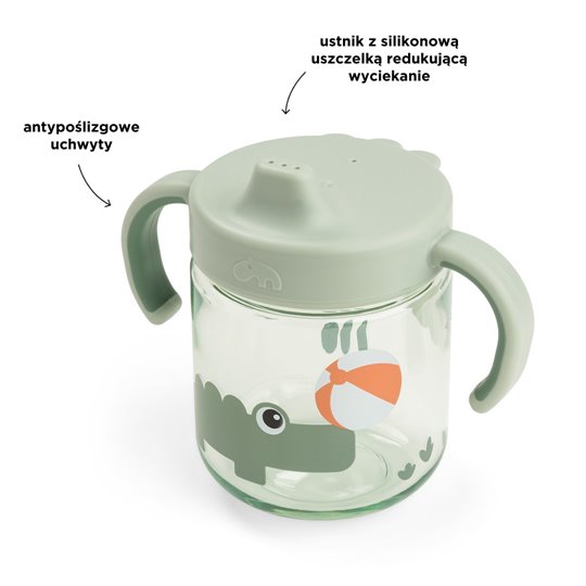 Done by Deer Kubek z Ustnikiem 2w1 Playground Gree