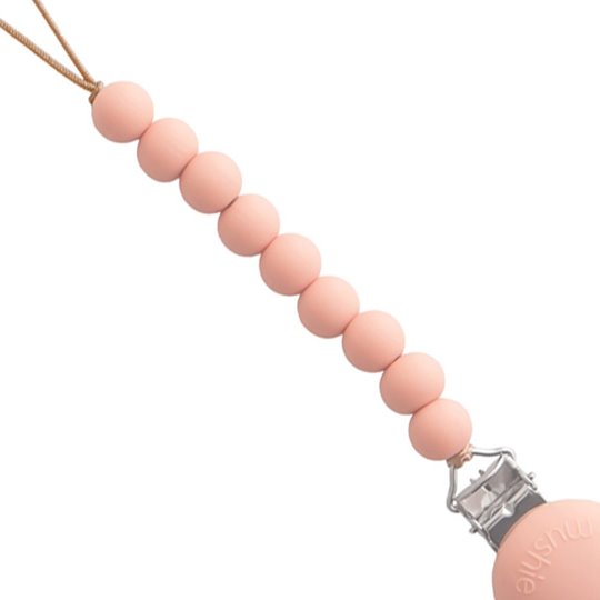 Mushie Zawieszka do Smoczka Hera Powder Pink