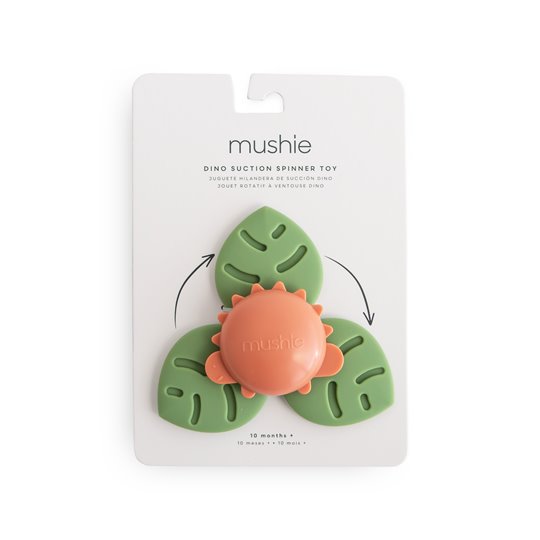 Mushie Zabawka z Przyssawką Spinner dla Niemowlaka Dino