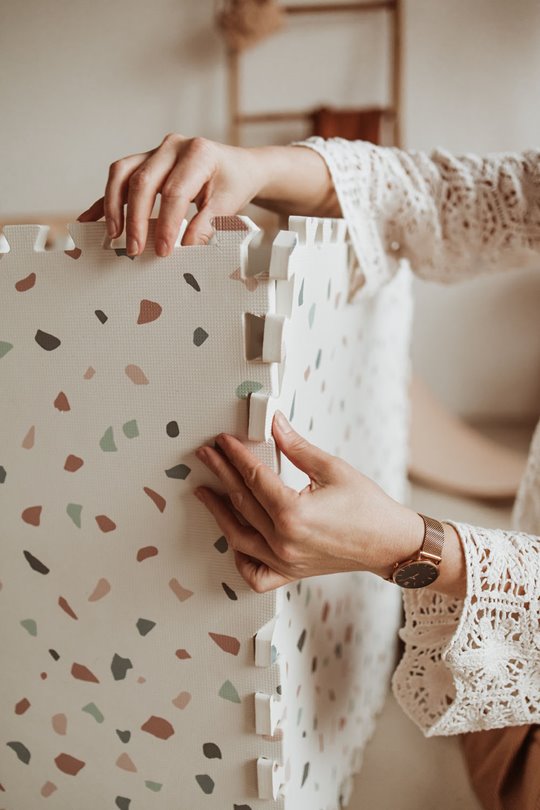 Play&Go TILOO Dwustronna Mata Piankowa Alphabet