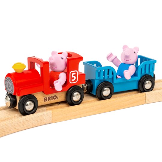 BRIO World Zestaw Kolejki Świnka Peppa 18 el.