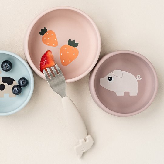 Done by Deer Miseczka Silikonowa 2 szt. Pigee Powd