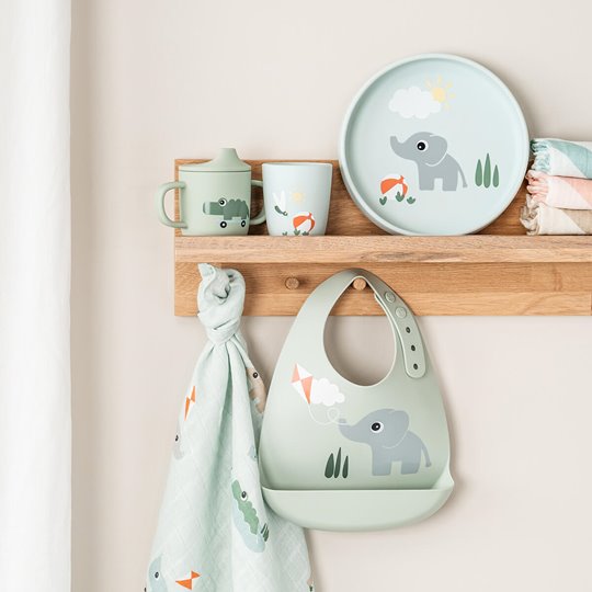 Done by Deer Talerzyk z Przyssawką Blue