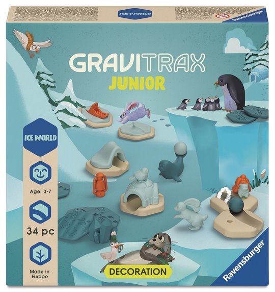 GraviTrax Junior Zestaw Uzupełniający Lodowa Przygoda 34el.