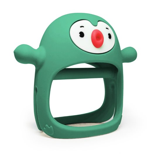 Smily Mia Gryzak silikonowy Pingwin Pine Green
