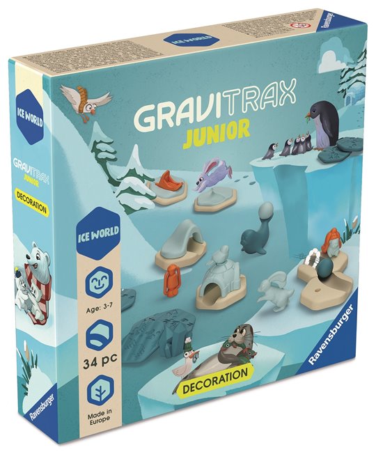 GraviTrax Junior Zestaw Uzupełniający Lodowa Przygoda 34el.