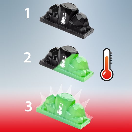 BRIO World Zestaw Kolejki z Kamieniami Zmieniającymi Kolor 14el.