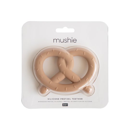 Mushie Gryzak silikonowy Precel