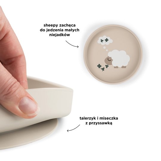 Done by Deer Talerzyk z Przyssawką Sand