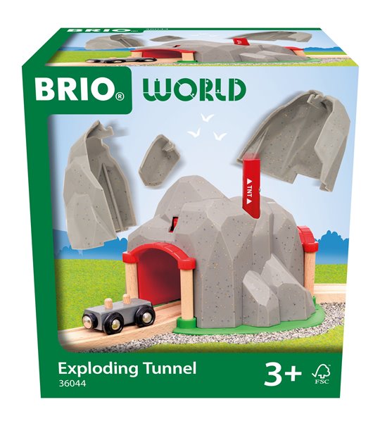 BRIO World Wybuchający Tunel do Kolejki