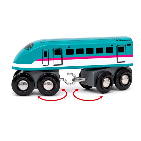 BRIO World Pociągi Świata - Shinkansen  koła