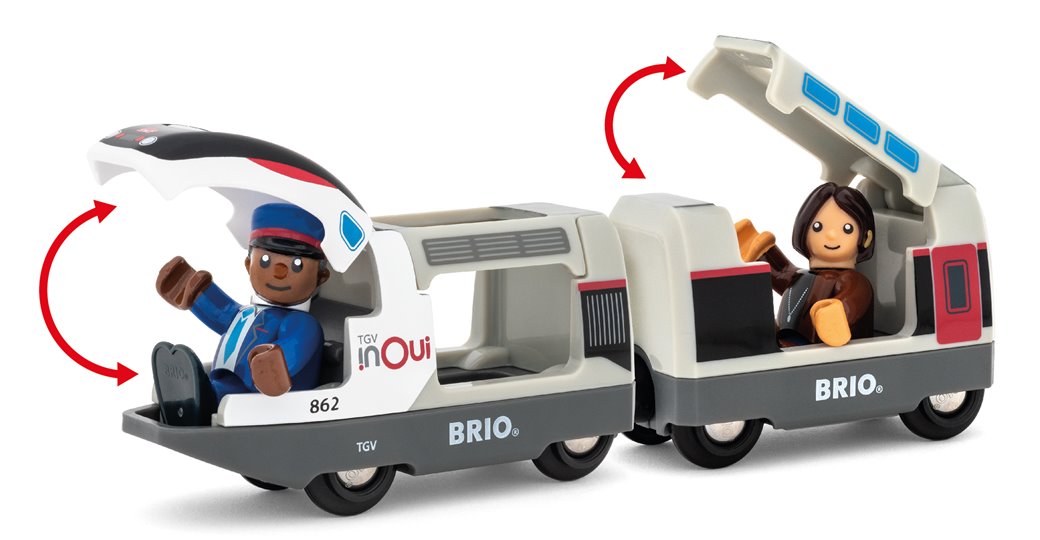BRIO World Pociągi Świata - Pociąg TGV INOUI