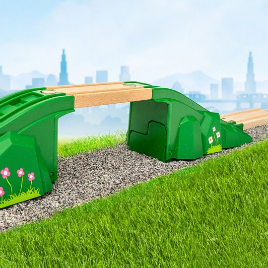 BRIO World Most Modułowy do Kolejki Drewnianej