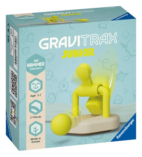 GraviTrax Junior Dodatek do Toru Kulkowego Młotek 3el.