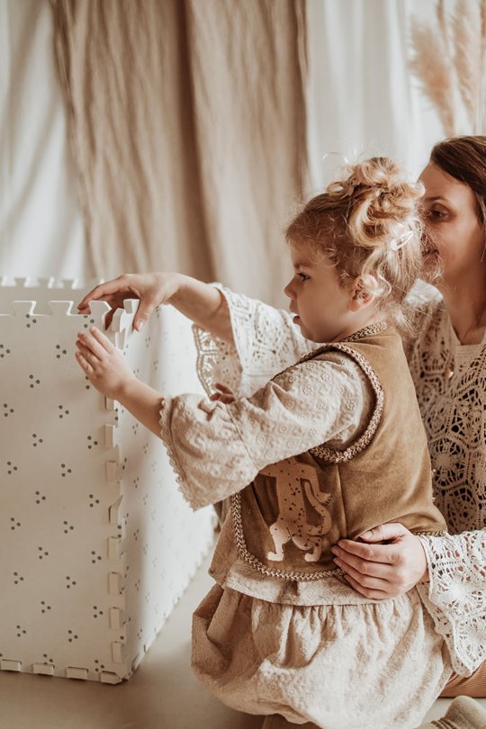 Play&Go TILOO Dwustronna Mata Piankowa 3w1 Numbers