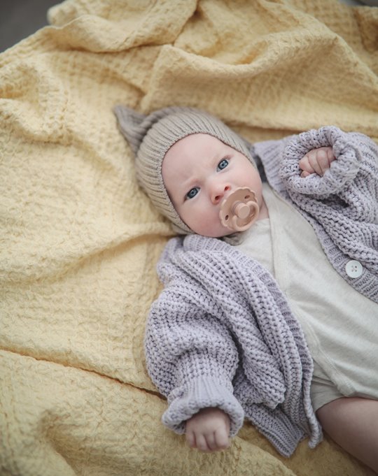 FRIGG Daisy Smoczek uspokajający 2-pak silikon 6-18m Blush / Crea