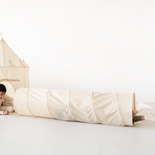 3 Sprouts Tunel do Zabawy Beige