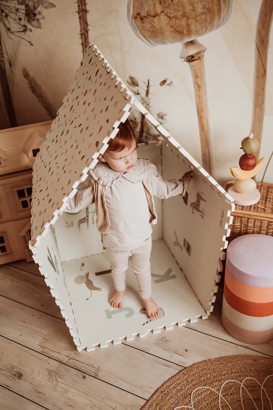 Play&Go TILOO Dwustronna Mata Piankowa Alphabet